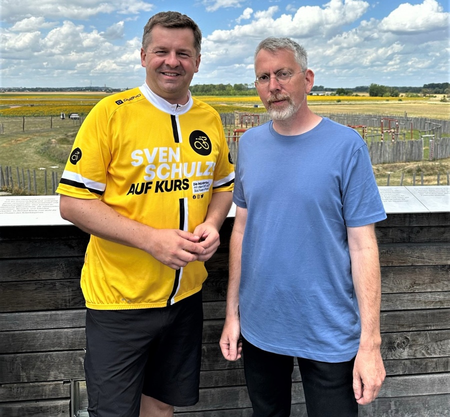 Gemeinsam mit Sven Schulze